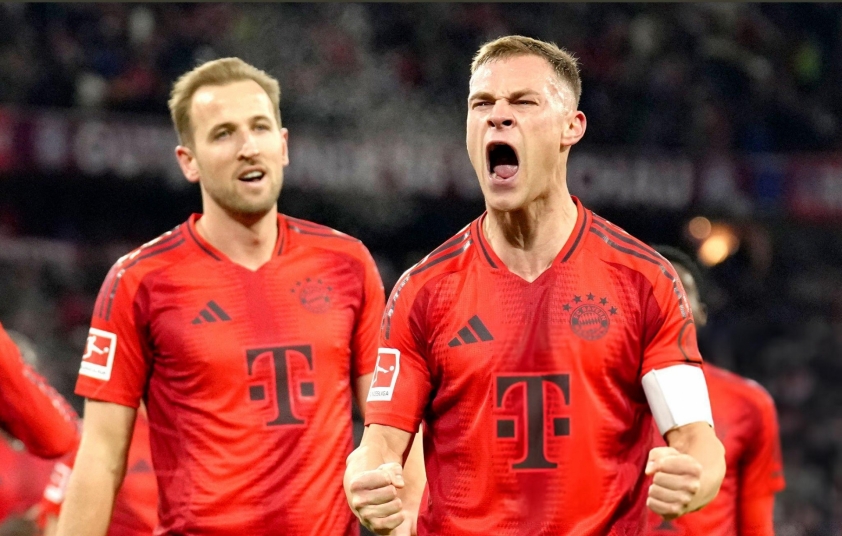 Nhấn chìm RB Leipzig 5 bàn, Bayern Munich thống trị Bundesliga 2024/25 572374