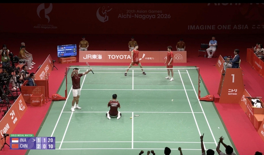 hs-ut5vboaacqhb-6ab542909cfaf Địa chấn ASIAD 2026: Indonesia ngược dòng không tưởng, lật đổ Trung Quốc giành HCV cầu lông đồng đội nam